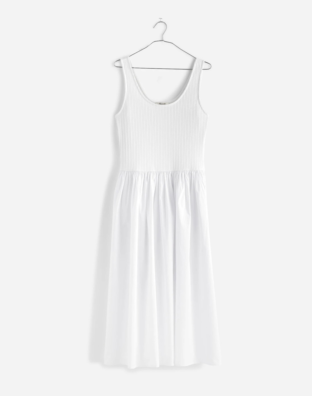 Madewell Drop-Waist Tank Midi Dress
